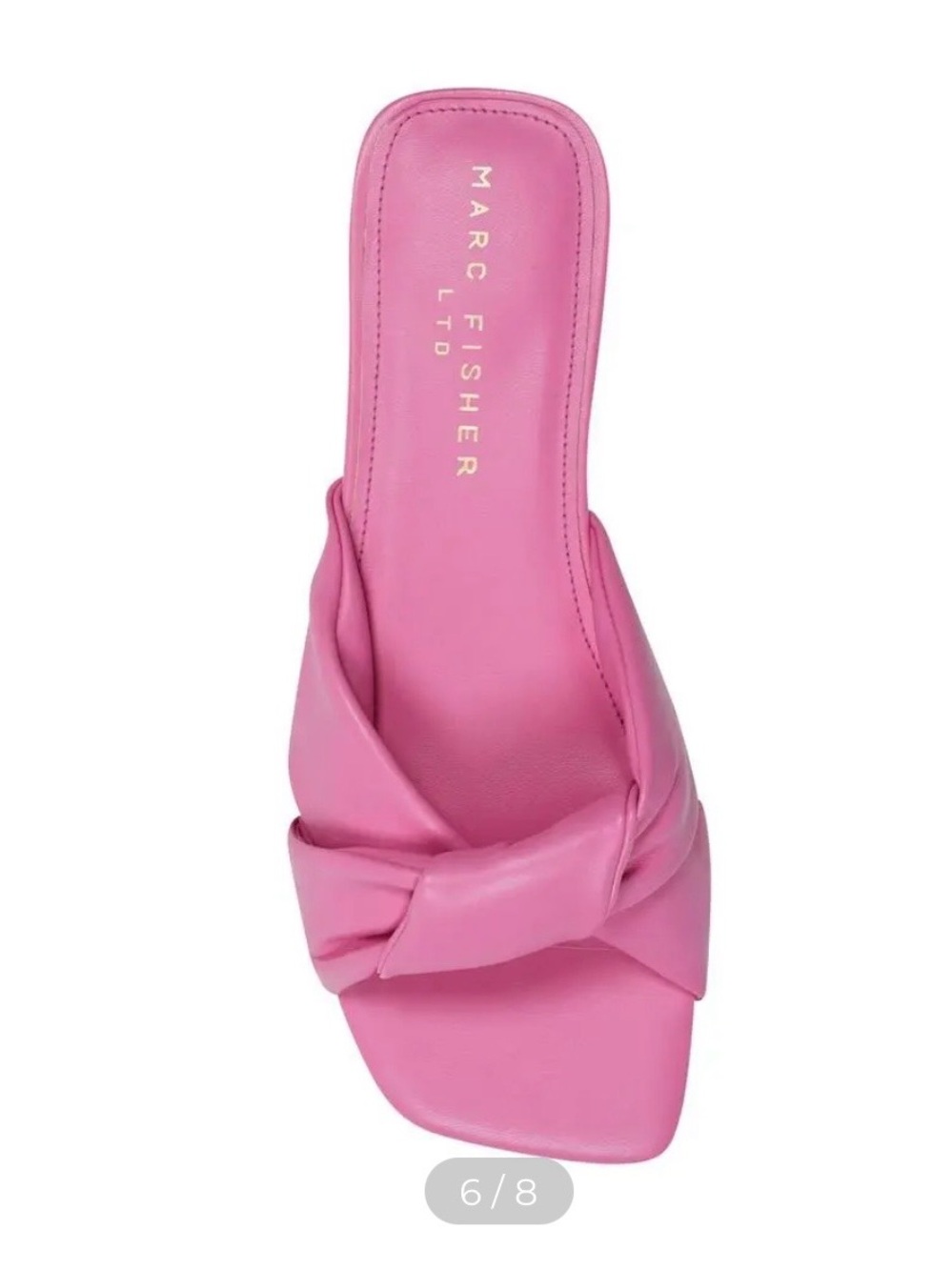 NWOT - Marc Fisher Mayson Knot Sandal